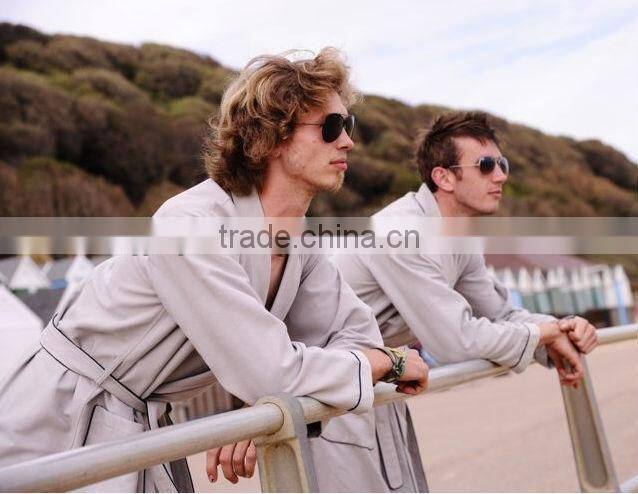 Super absorbent bath robe for man