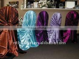 Lamour satin chair cover pillowcase chair cover bag chair cover