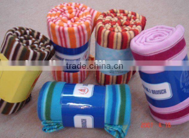 Hot-Sale 100% polyester printed fleece blanket