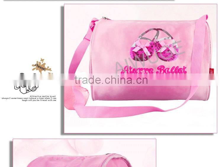 Girls Dance Bag Ballet Bag Ballet Dance Bag Kids Travel Bags Sequins Shoes