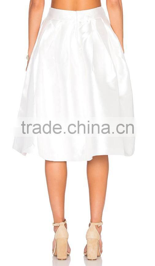 Women Casual Cheap White A-line Skirts Long Skirts New Ladies Fashion Wear A-line Skirts For Women