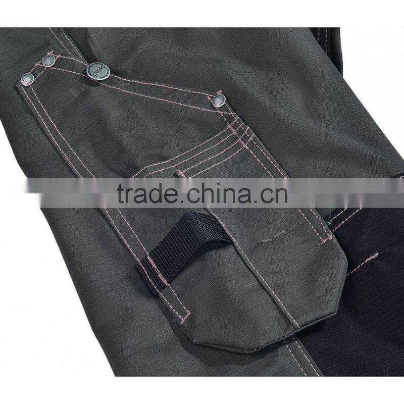 PESSO RIPSTOP 100% cotton chaki workwear bibpants