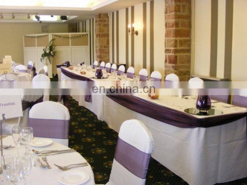Beautiful Custom Made Banquet Flower Chair Sash
