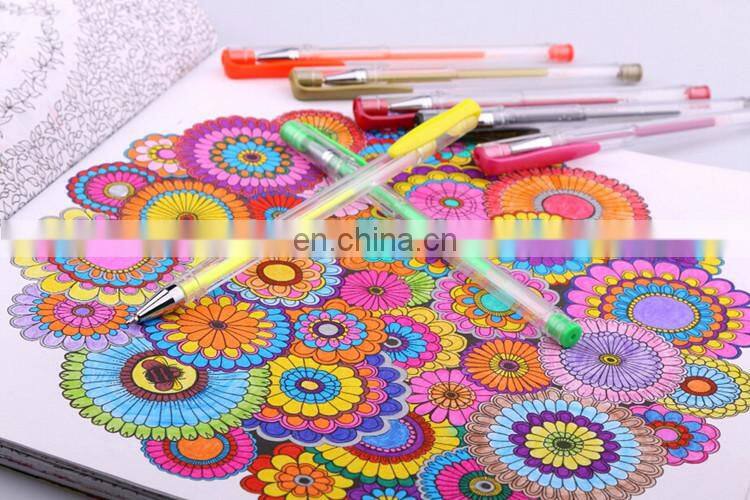 2017 PVC Bag Pack New Color Marker Set Unique Colors 120 Gel Pen