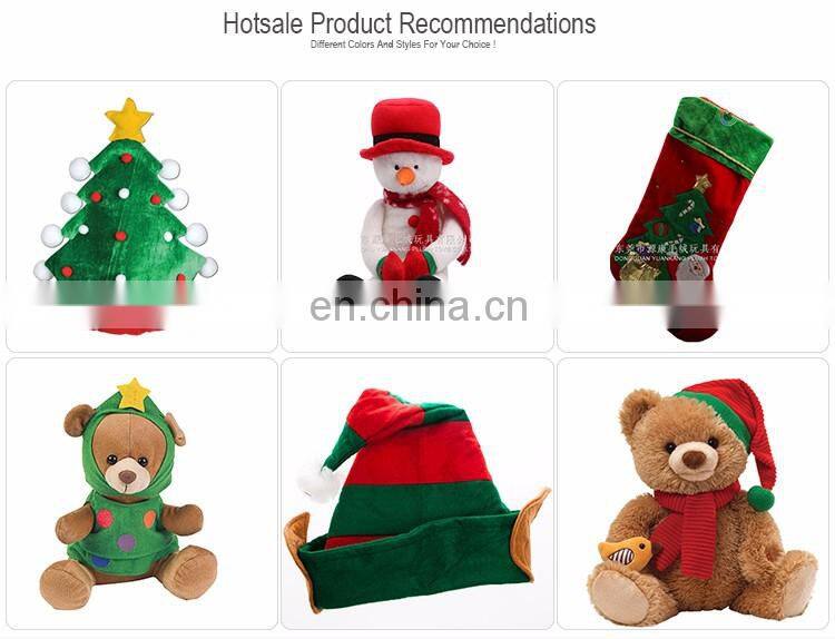 2016 Happy New Year Lovely Plush Christmas Santa Claus Toys