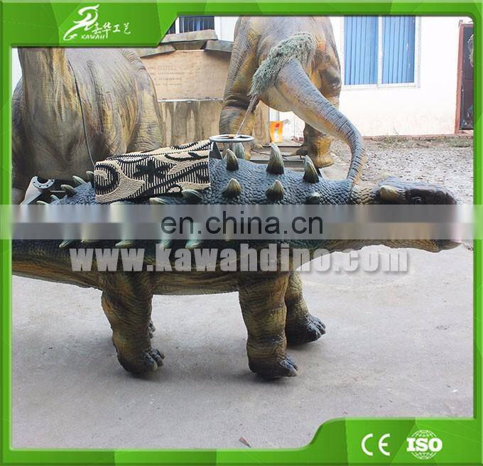 Jurassic style adventure ride on dinosaur for kids