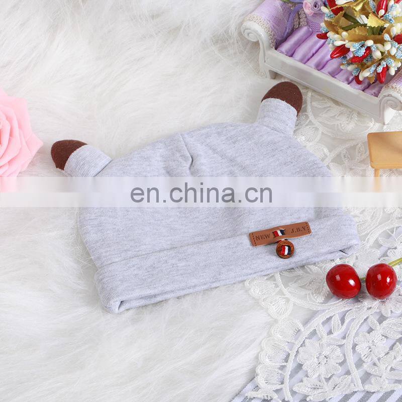 2017 new fashion autumn baby caps unisex cute design for baby