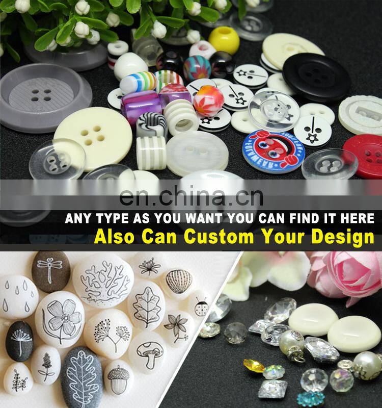 natural Butterfly pattern gold sewing buttons for coat