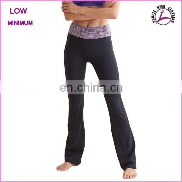 Women yoga pants cusotm make yoga wear slim fit gym wear