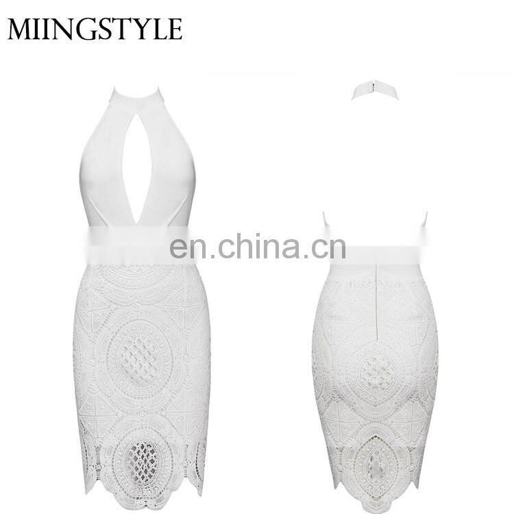 Sundress cheap wholesale ladies fashion sleeveless summer dresses new sexy women formal cocktail prom party lace dress