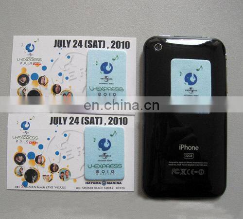 adhesive microfiber sticky screen cleaner