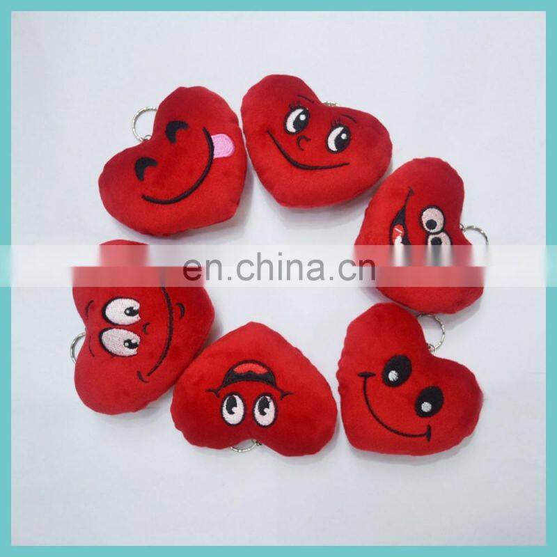 27 styles of creative plush emoji keychain poo keychain devil keychain
