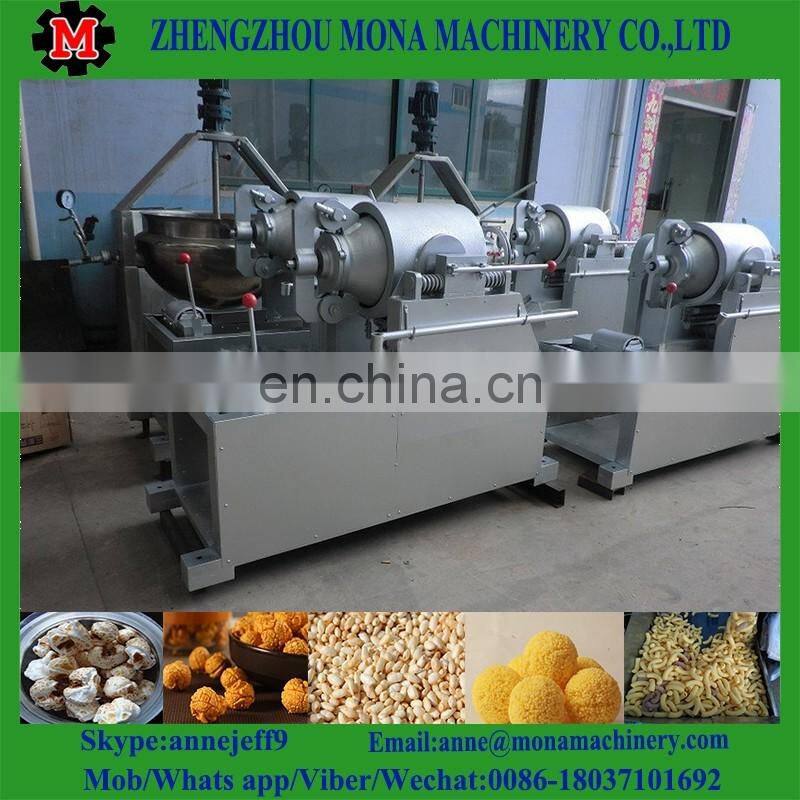Hot air popcorn machine for corn maize rice wheat/corn popped machine/rice puffed making machine