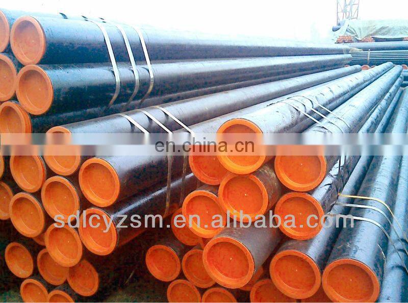 ASTM A106 Gr.B black welded steel pipes