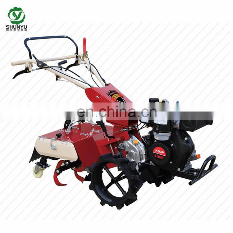 Garden Small Hand Types 4.4kw Diesel engine Powered Cultivator Tiller