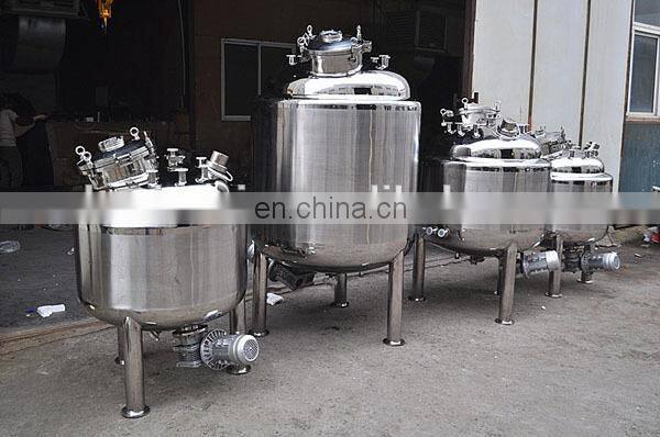 Food Grade High Capacity Agitator Tank