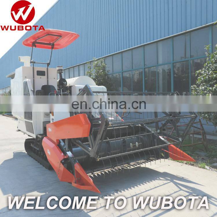 High Efficiency Paddy Rice Wheat Grain Combine Harvester For Sale