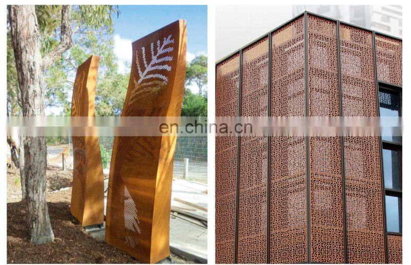 Aluminum Wall Screen Decorative Mashrabiya Design Metal Laser Cutting Screen Panel