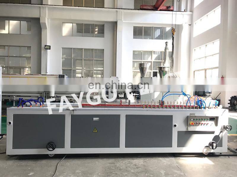 PVC wood composite floor / PVC Folding Door Extrusion Production Line