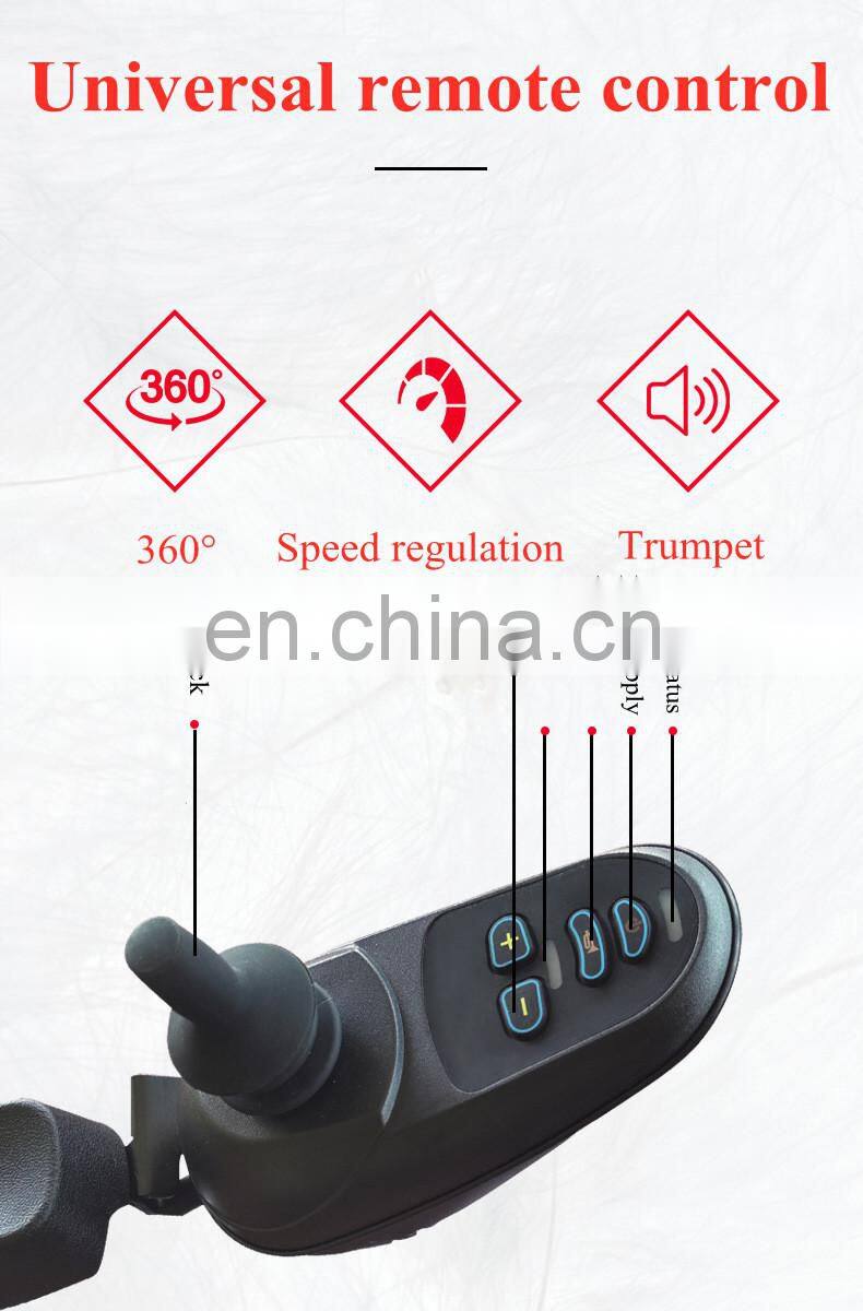 Factory Electric wheelchair portable folding intelligent multifunctional electric vehicle disabled elderly mobility vehicle