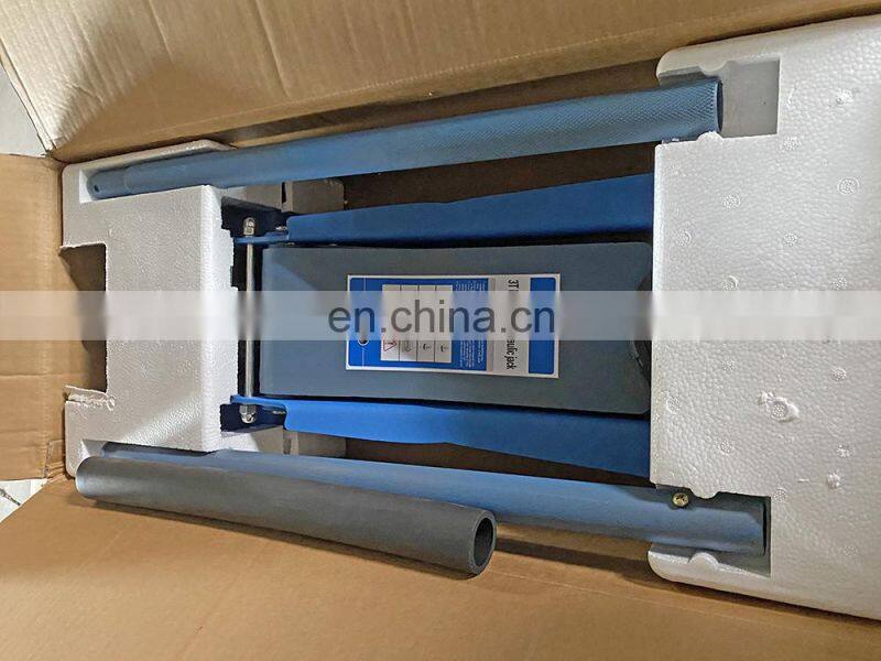 3 ton low profile hydraulic car jack quick lift CE standard with Dual Pump
