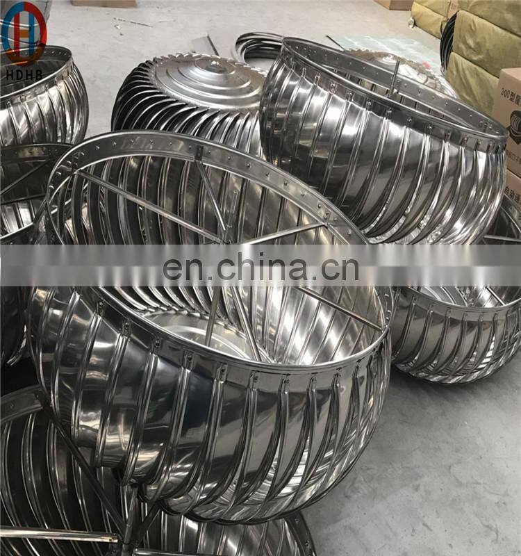 24'' Aluminum Turbo Roof Ventilator Backpack Fan For Factory Air Ventilation