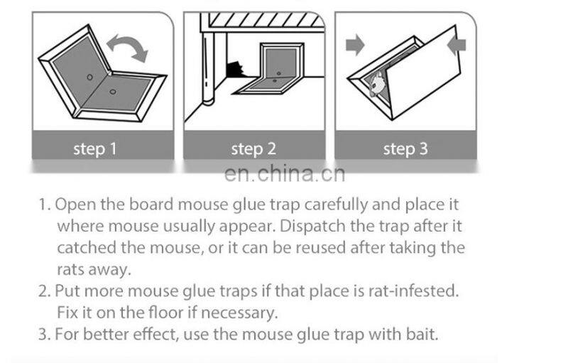 Yellow Sticky Trap Mouse Glue Trap Rat Glue Board mouse Glue Plastic Board