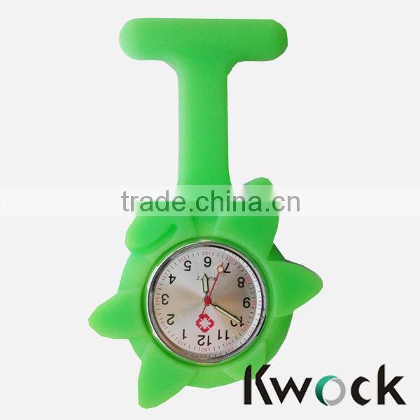 Plastic pocket watch silicone nursing pocket watch
