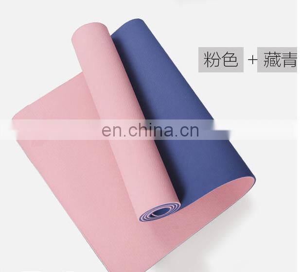 Fitness Natural Rubber TPE Yoga Mat PVC Yoga