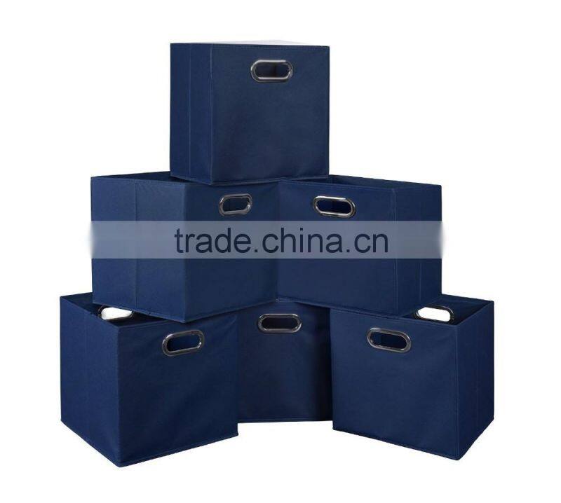 Non-woven Foldable Fabric Storage Bins storage cube basket
