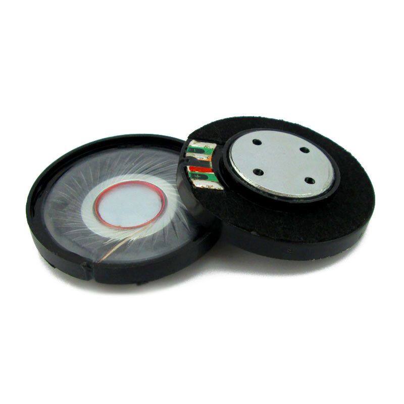 Factory price 40mm White porcelain membrane speaker driver units 32ohm