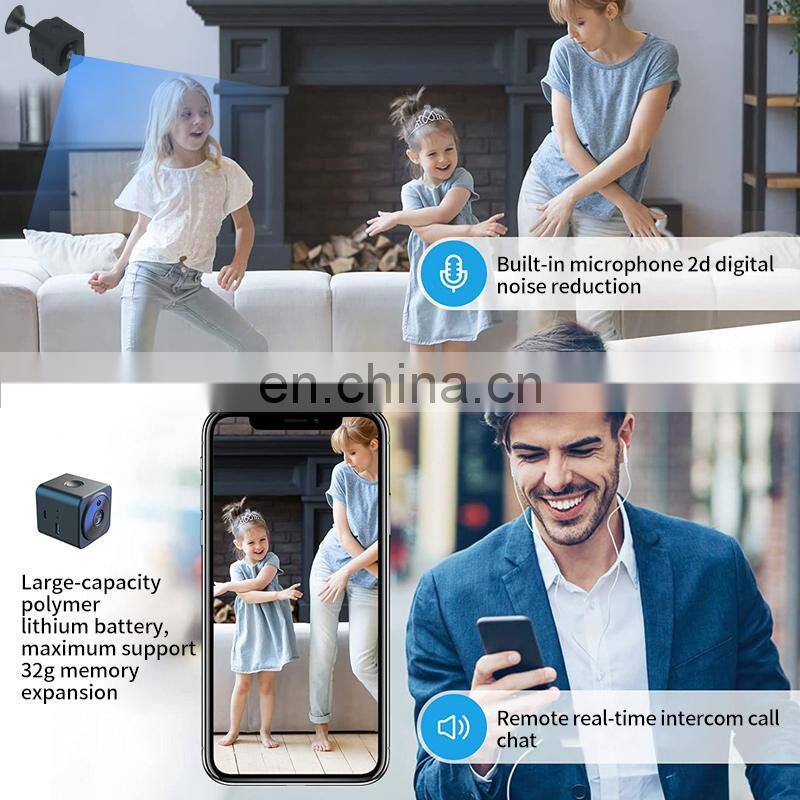 AS02 Mini Camera Hid den Camera 1080P HD Security Remote Control Night Vision Wifi Camera