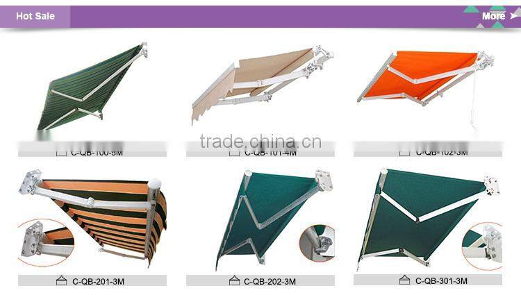 SGS Approved Folding Arm Swimming Pool Awning