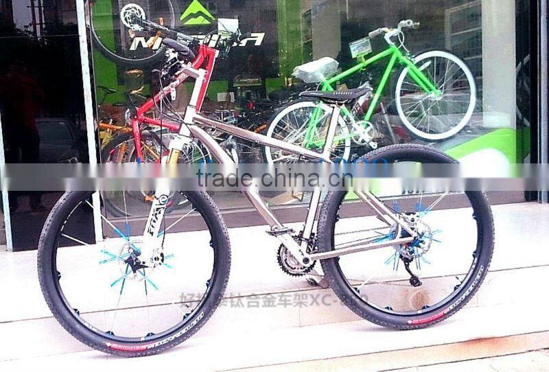 Newest model 650B mtb titanium alloy frame 27.5 mtb frame