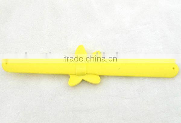 cute starfish slap watch glass face quartz movt silicone strap long strap wrist watch