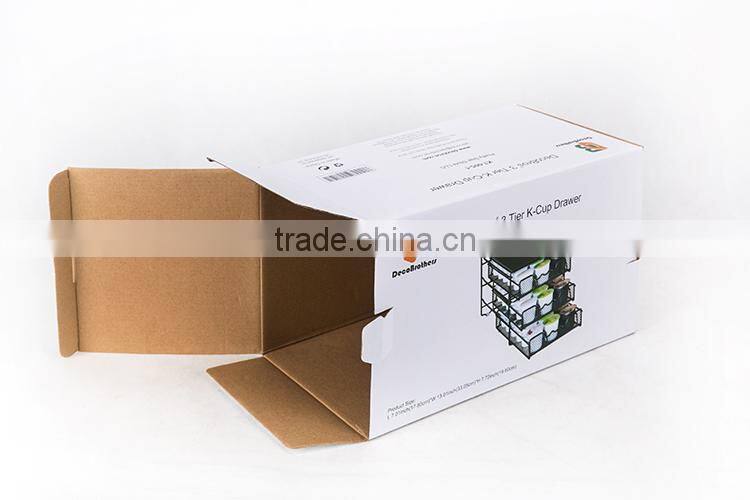 Wholesale custom Full Color Cardboard paper coffee mug packaging box
