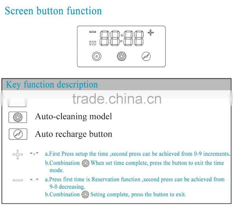 Small street sweeper /Robotic Type Floor Sweeper with Remote controller function