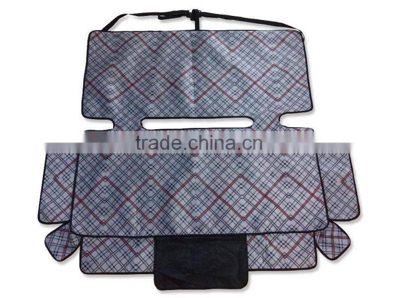 Indoor and outdoor use foldable car seat cover for pet