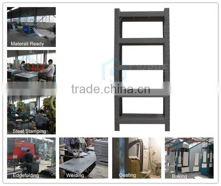 Custom style supermarket steel storage shelf heavy duty rack