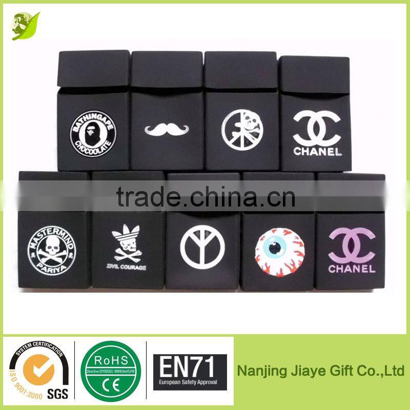 Durable rubber cigarette case holder
