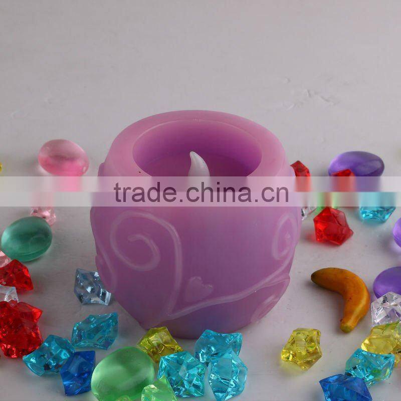 decorative Carved LED candles