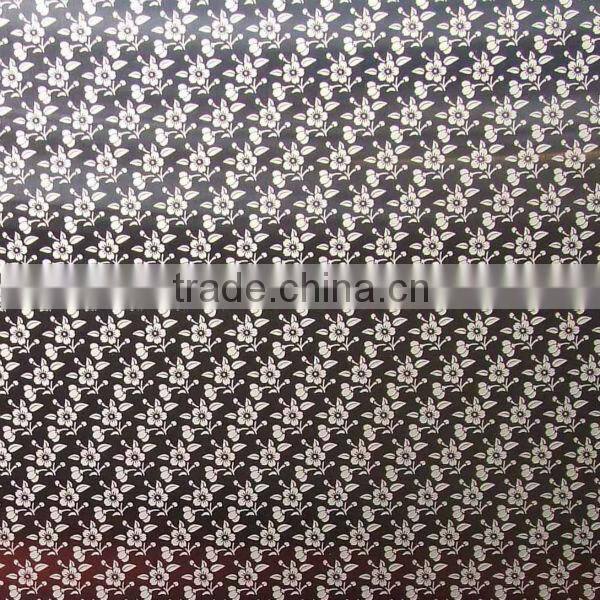 stamp finish gold color stainless steel sheet 201 stamp finish stainless steel
