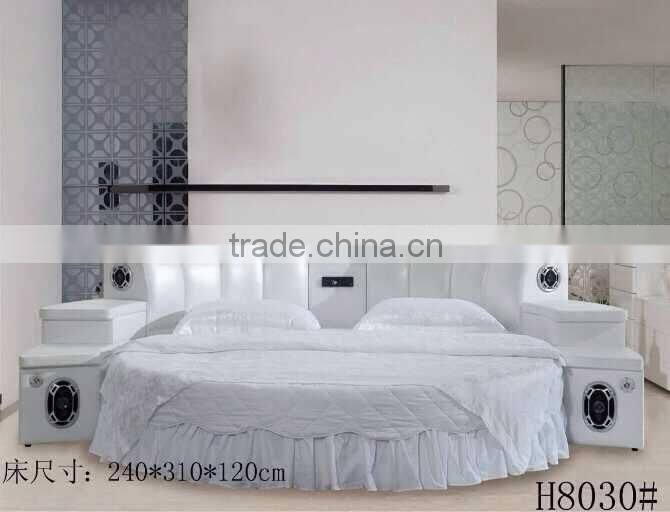 fashoin design round bed set