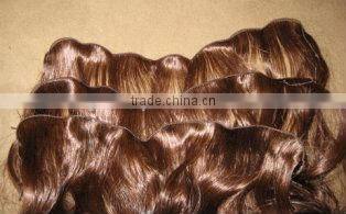 17" 44cm hand tied remy human hair weft