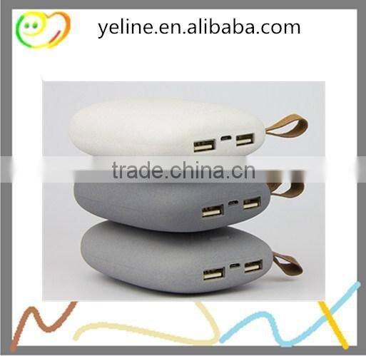 2 USB artistical power banks for Motorola G/E/X