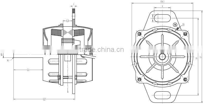automatic washing machine electric auto motor
