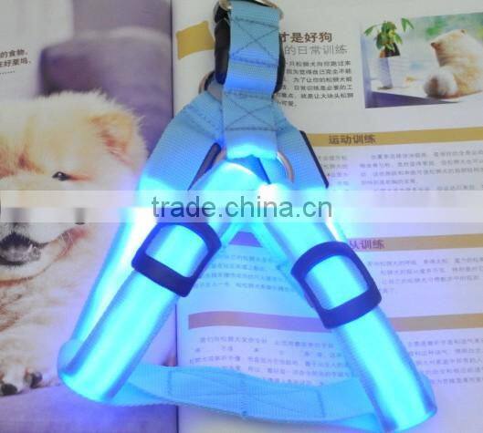 Wholesale Cheap retractable nylon LED dog collar