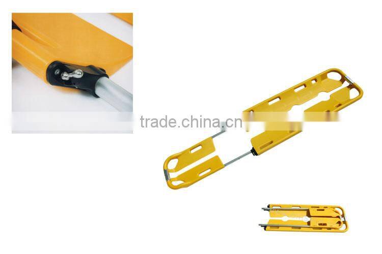 patient transfer 2 folding plastic scoop stretcher