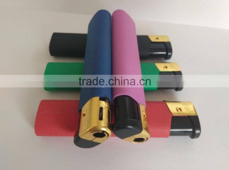 Disposable electronic lighter FH-606 matte colors gas lighter