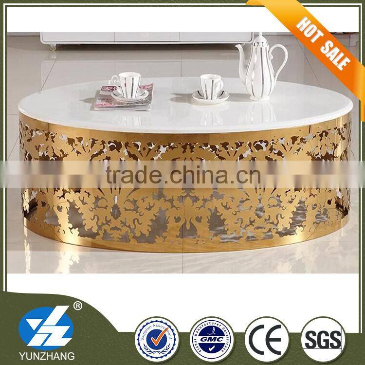 The new design of stainless steel 2016 KTV coffee table